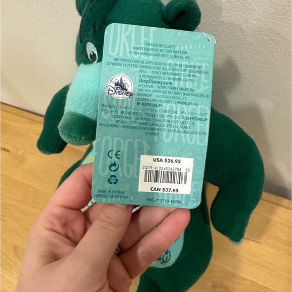 Disney Store Baloo The Jungle Book Wisdom Plush Collection NWT - Picture 5 of 5